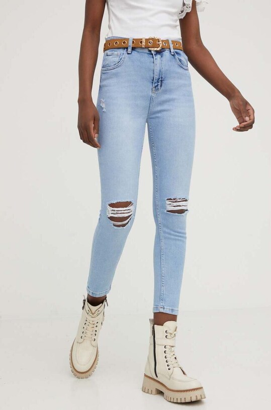 Answear Lab jeansy niebieski w1221.KK