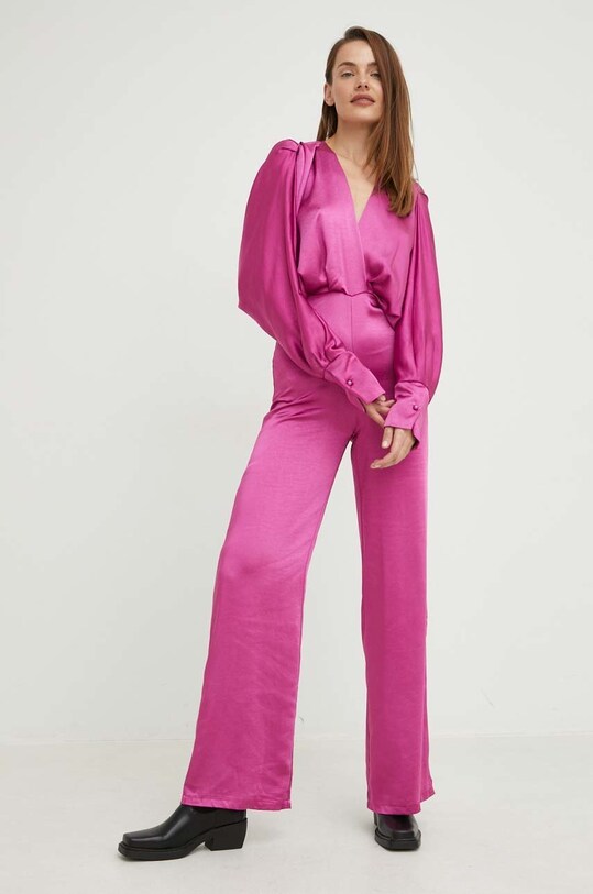 Answear.LAB kombinezon 133852.h różowy