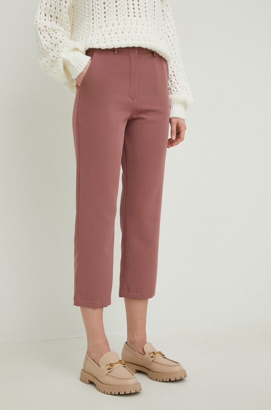 Answear Lab pantaloni drept roz 123016.WK