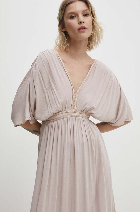 Answear Lab rochie bej NL233939001.db