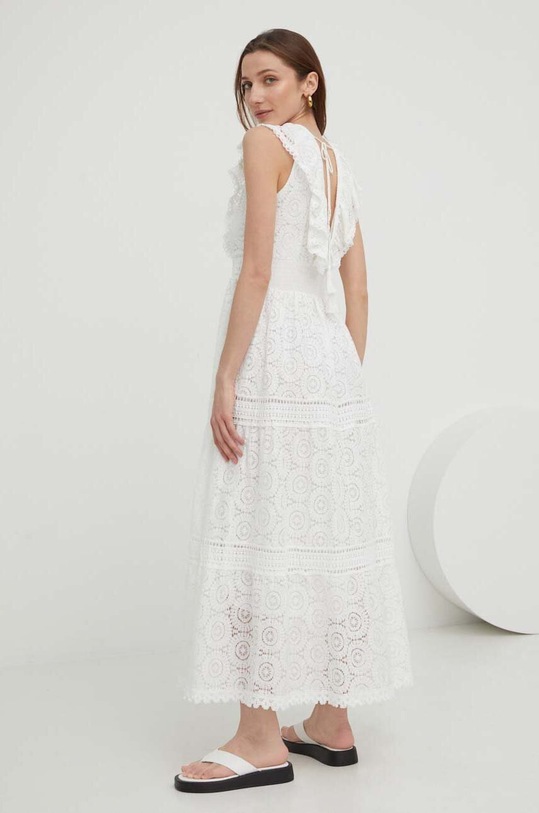 Odzież Answear Lab sukienka X kolekcja limitowana BE SHERO d28156.KK biały