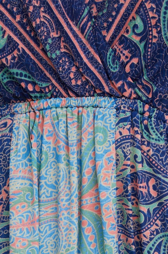 Answear Lab sukienka jedwabna m.003.3WK niebieski