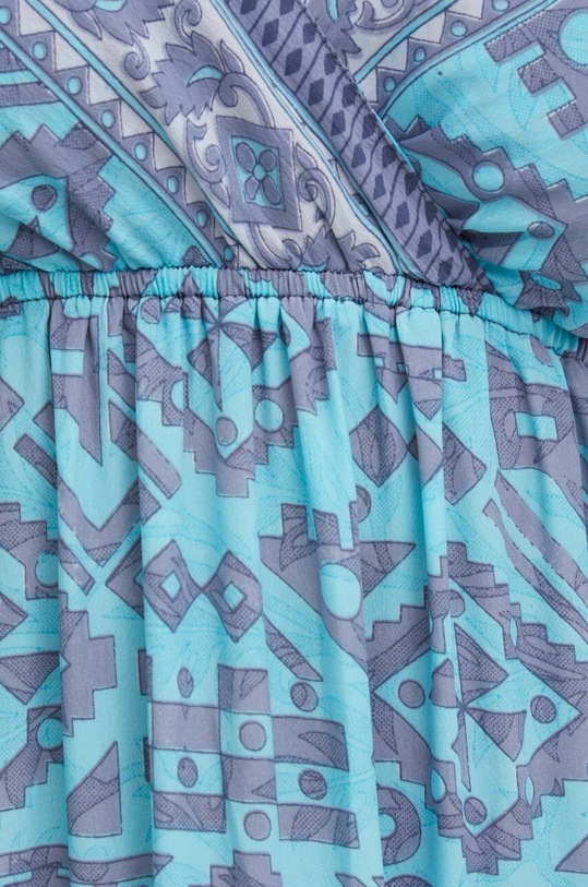 Answear Lab sukienka jedwabna m.003bl.WK niebieski