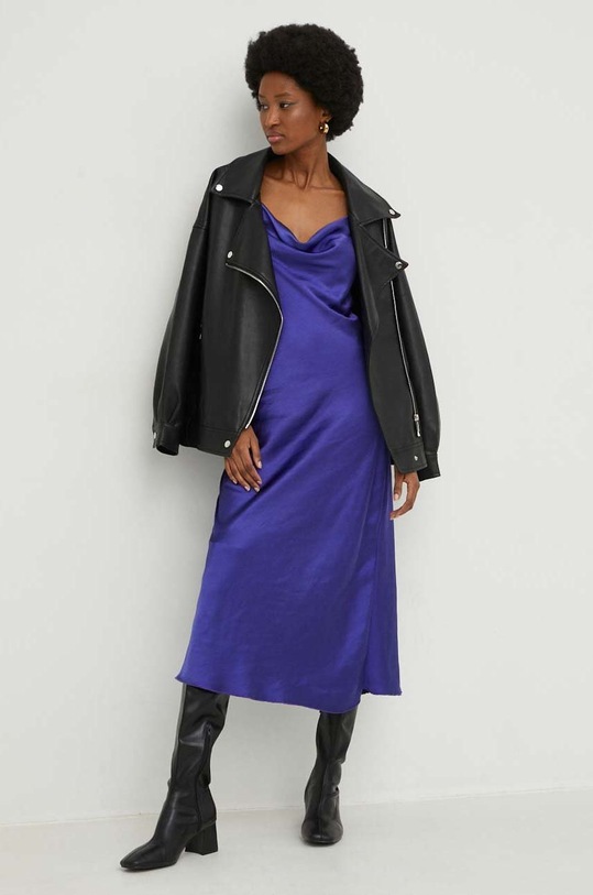 Answear Lab sukienka 2630.W niebieski WW23