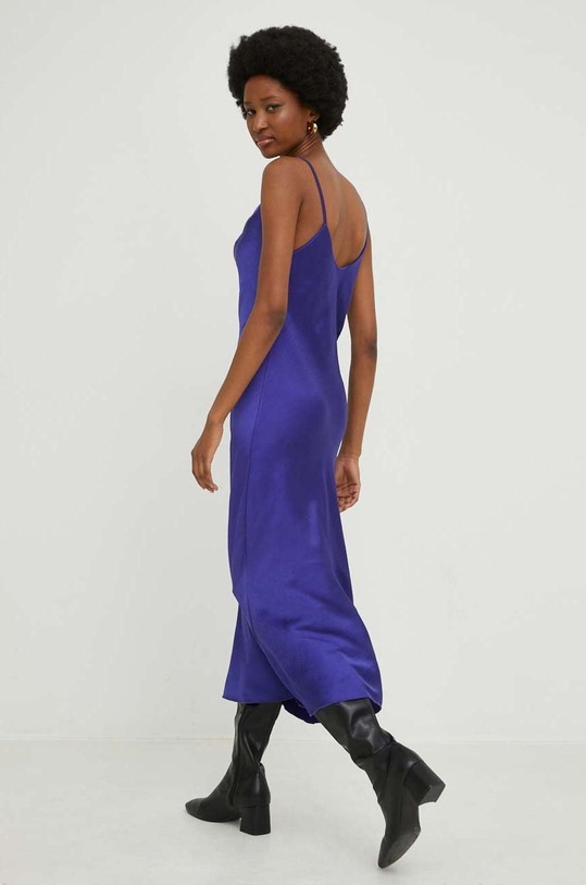 Odzież Answear Lab sukienka 2630.W niebieski