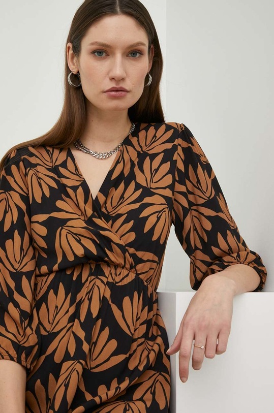 Answear Lab sukienka brązowy 12303.WK