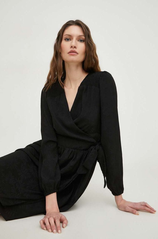 Answear Lab sukienka casual czarny ra21.6004.h