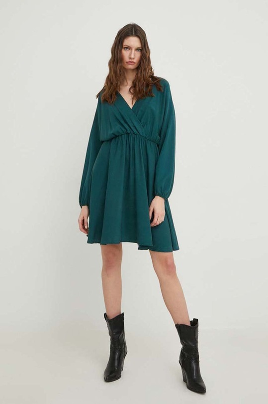 Answear Lab sukienka 11349.h zielony WW23