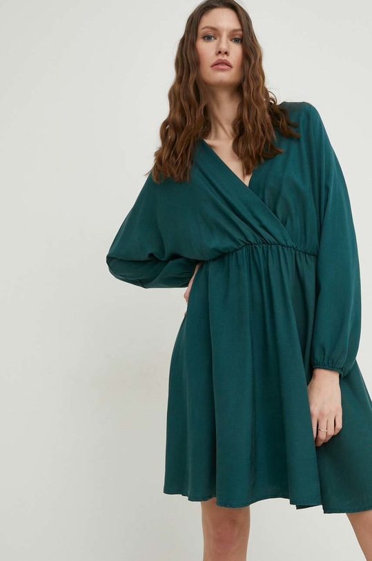 Odzież Answear Lab sukienka 11349.h zielony