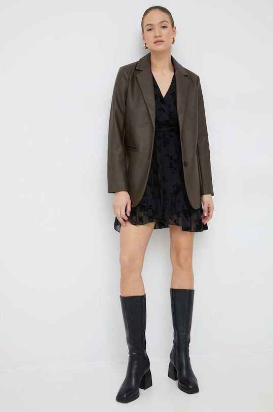 Answear Lab sukienka dx9987.1.KK czarny WW23