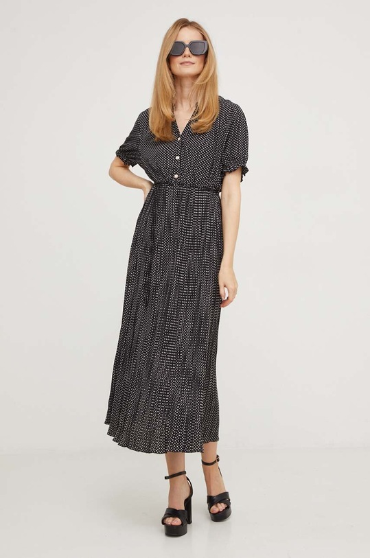 Answear Lab rochie maxi negru QED2648.db