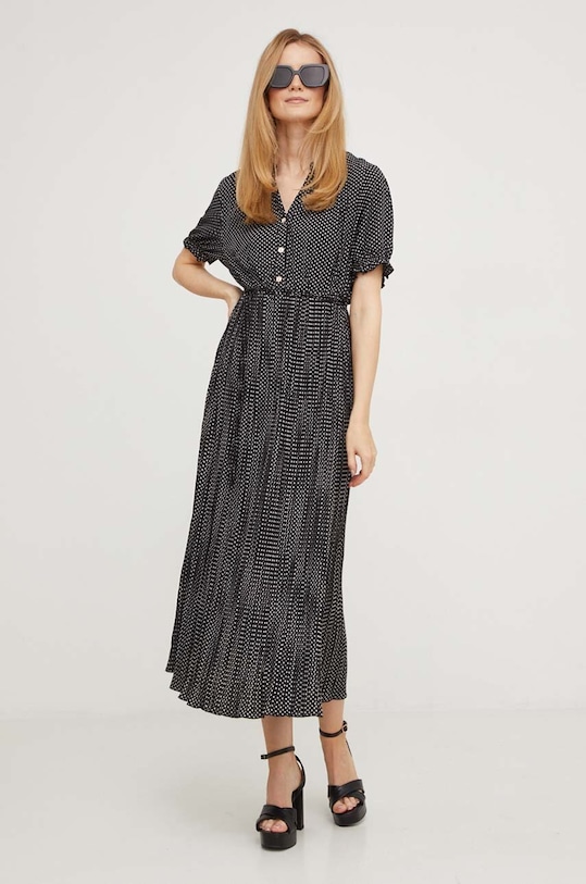 Answear Lab rochie maxi negru QED2648.db