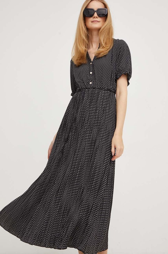 Answear Lab rochie QED2648.db negru WW23