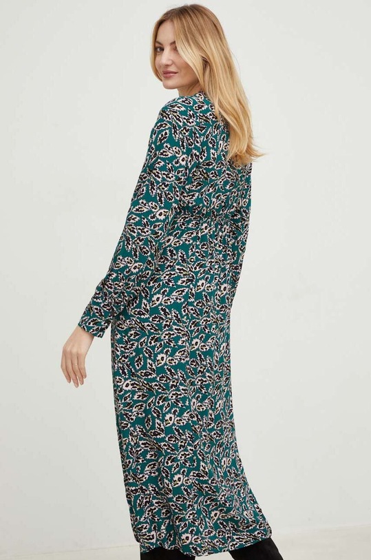 Odzież Answear Lab sukienka miroko.KK zielony