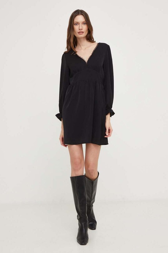 Answear Lab rochie mini negru t10.h