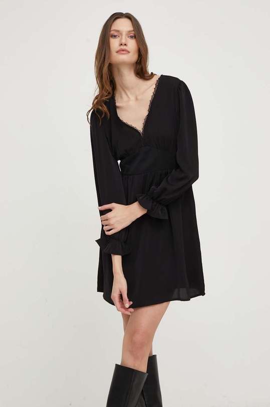 Answear Lab rochie t10.h negru WW23