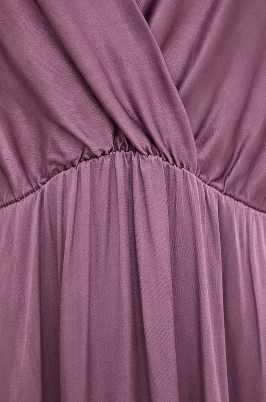 Answear Lab sukienka z jedwabiem 81388.2KK różowy