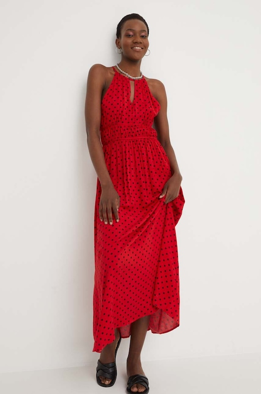 Haljina Answear.LAB MR19680.WK crvena WW23