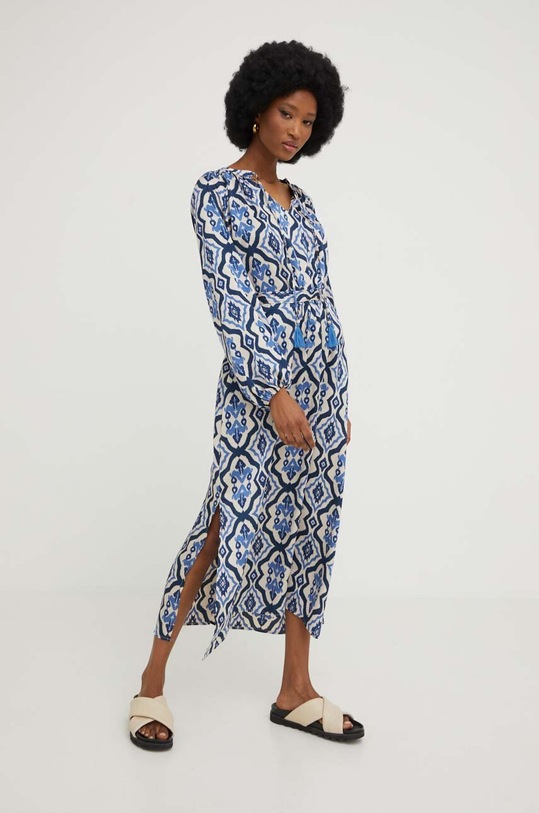 Šaty Answear.LAB 3187.WK námořnická modř WW23