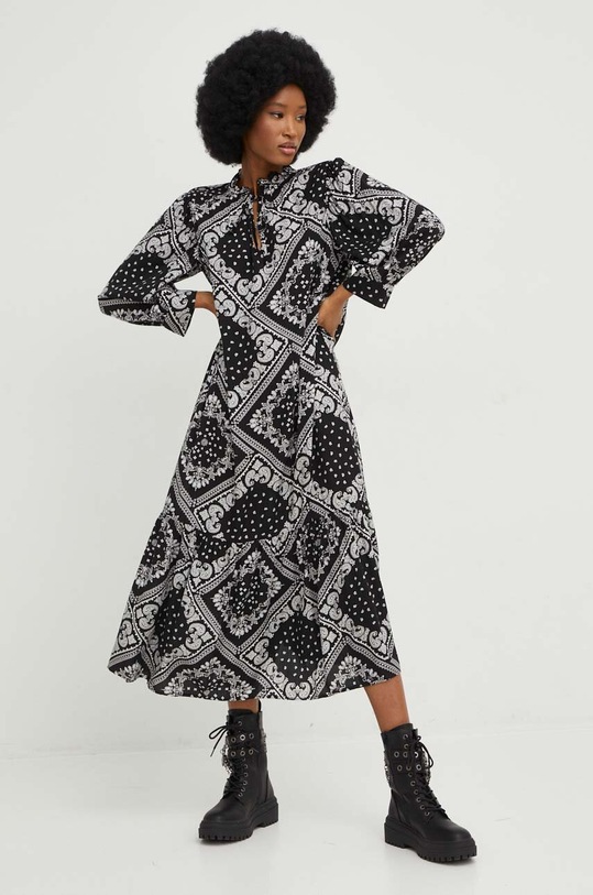 Answear Lab sukienka casual czarny ij22657.1KK