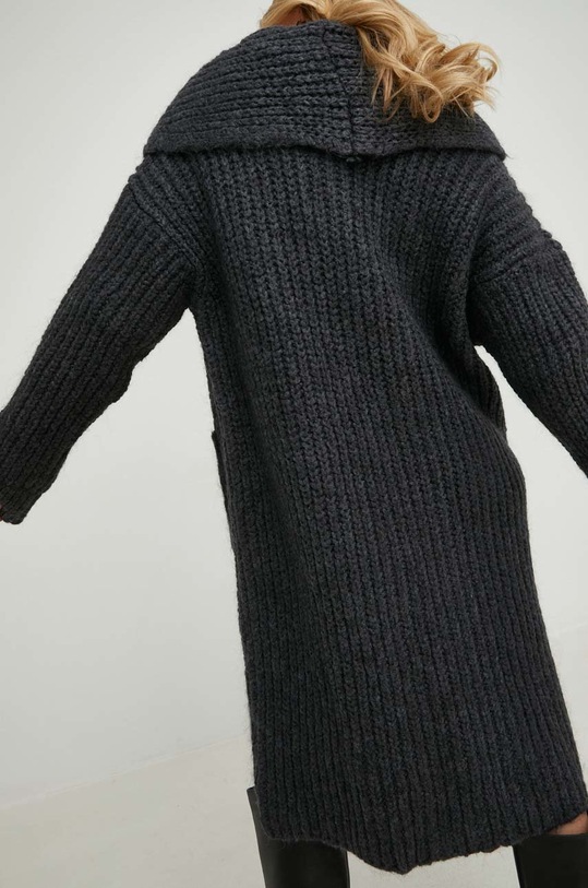 Oblečenie Vlnený kardigán Answear.LAB 60162.h sivá