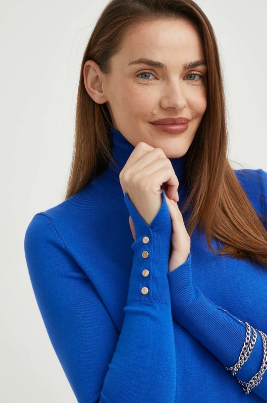 Svetr Answear.LAB rolák modrá 1268.1h