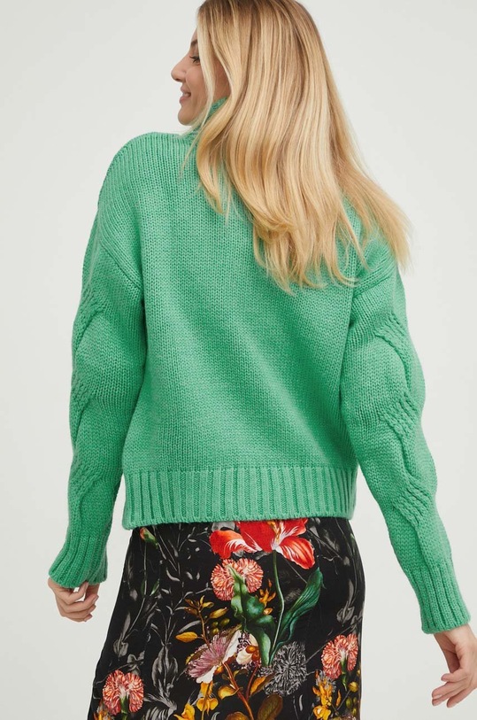 Oblečení Vlněný svetr Answear.LAB 3586.DB zelená
