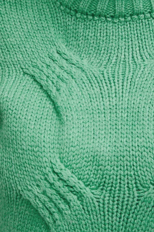 Vlněný svetr Answear.LAB 3586.DB zelená