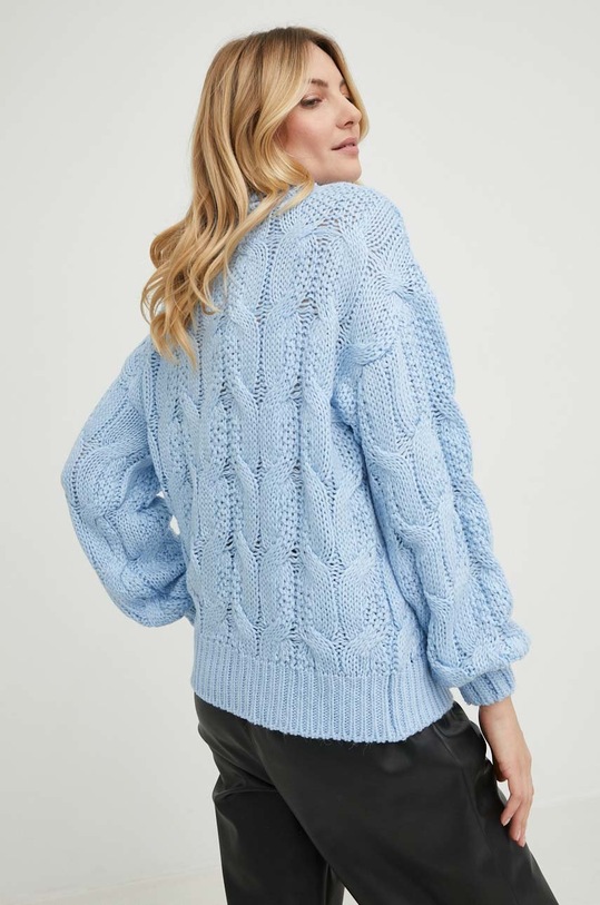 Oblečení Vlněný svetr Answear.LAB 3570.1.DB modrá