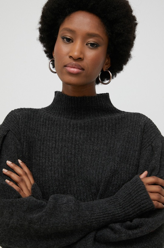 Vlněný svetr Answear.LAB šedá 2iz46.WK