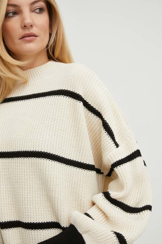 Answear Lab sweter beżowy 6611.WK