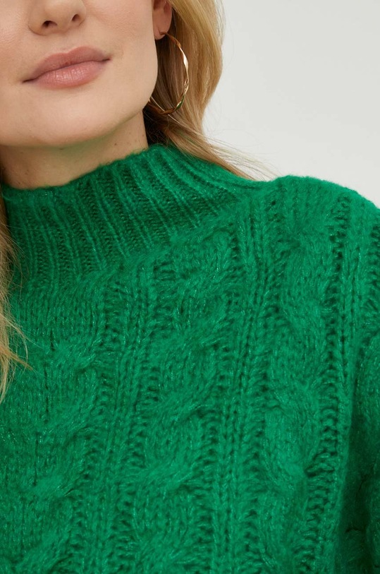 Vlněný svetr Answear.LAB 5009.h zelená