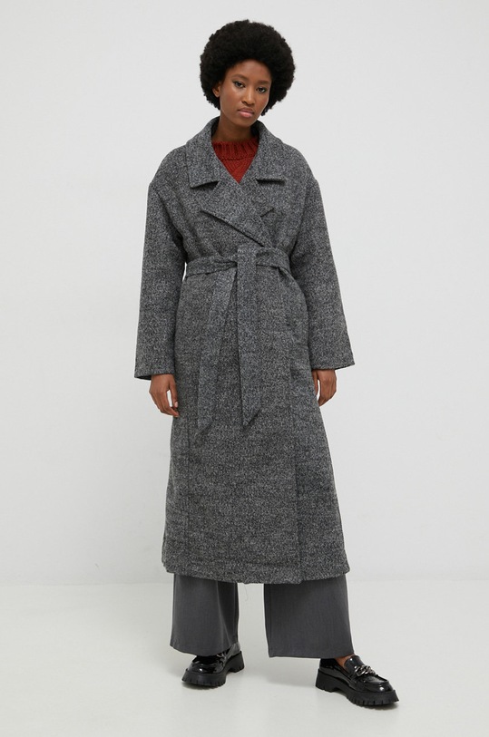 Answear Lab sweter z wełną 6791.js brązowy WW23