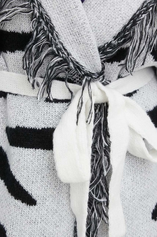 Πλεκτή ζακέτα Answear.LAB 11561.z.w λευκό