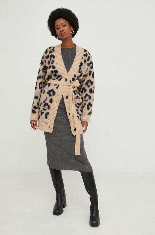 Answear Lab kardigan chb5723.js beżowy WW23