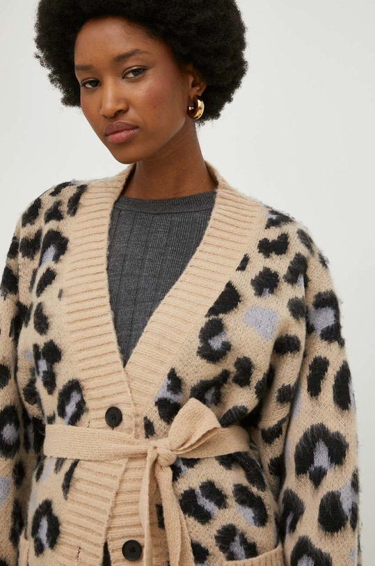 Answear Lab kardigan chb5723.js beżowy