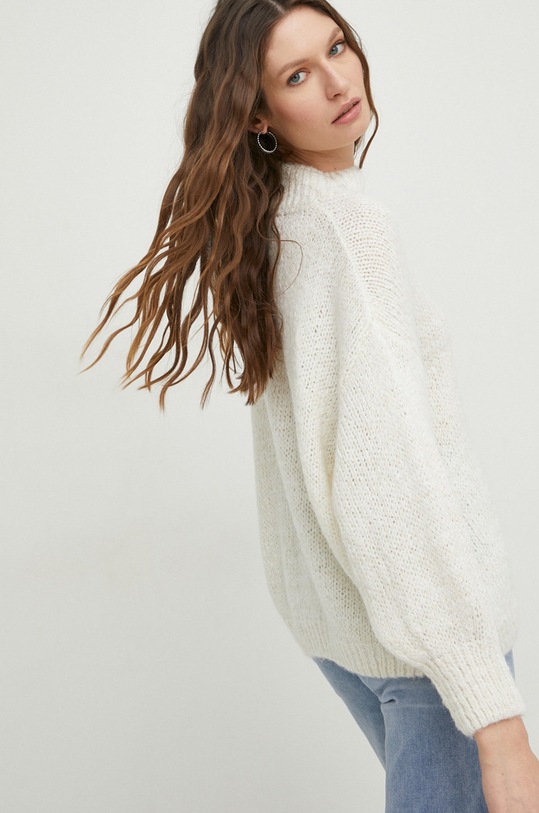 Îmbrăcăminte Answear Lab pulover de lana G2022.2.WK bej