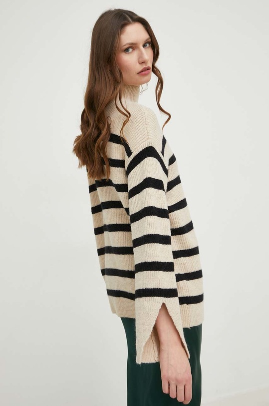 Oblečení Vlněný svetr Answear.LAB 38146.js béžová