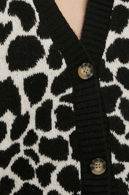 Vlnený kardigán Answear.LAB M542.h čierna