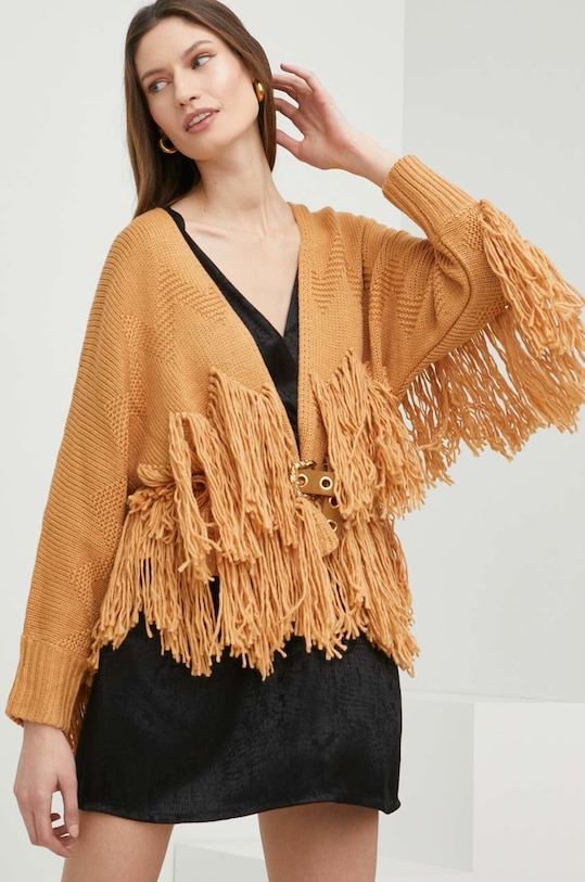 Kardigan Answear.LAB středně silná hnědá 2198.1WK