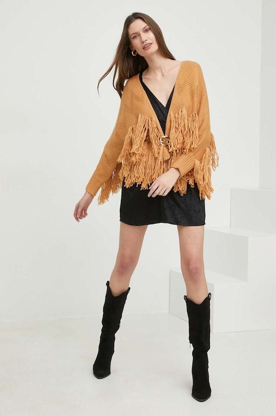 Kardigan Answear.LAB 2198.1WK hnědá WW23