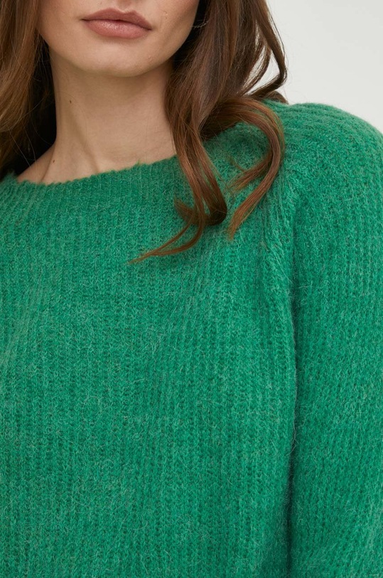 Vlněný svetr Answear.LAB 9232023.1h zelená