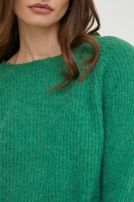 Vlněný svetr Answear.LAB 9232023.1h zelená