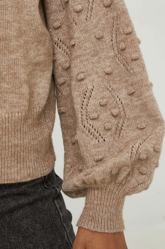 Answear Lab sweter B10.1WK beżowy