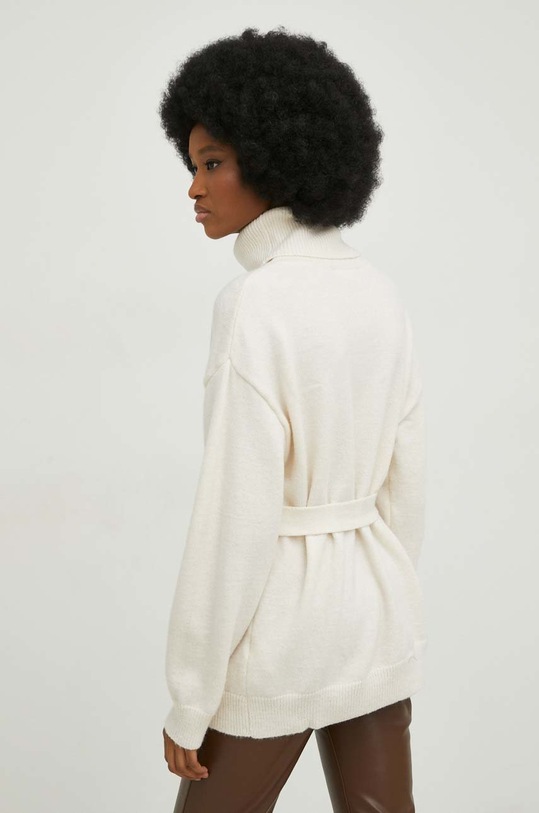 Odzież Answear Lab sweter z wełną 98250.2w beżowy