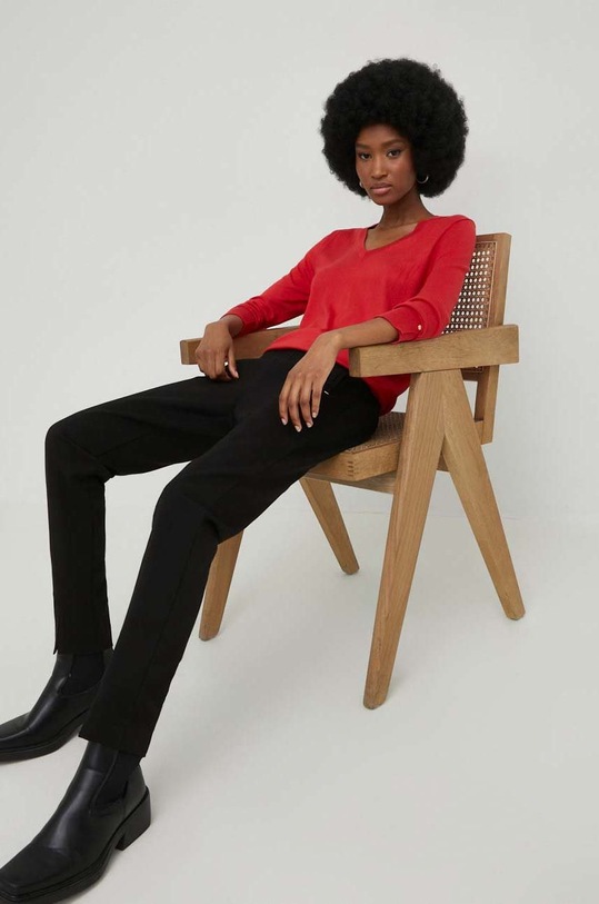 Svetr Answear.LAB 151027.JS červená WW23