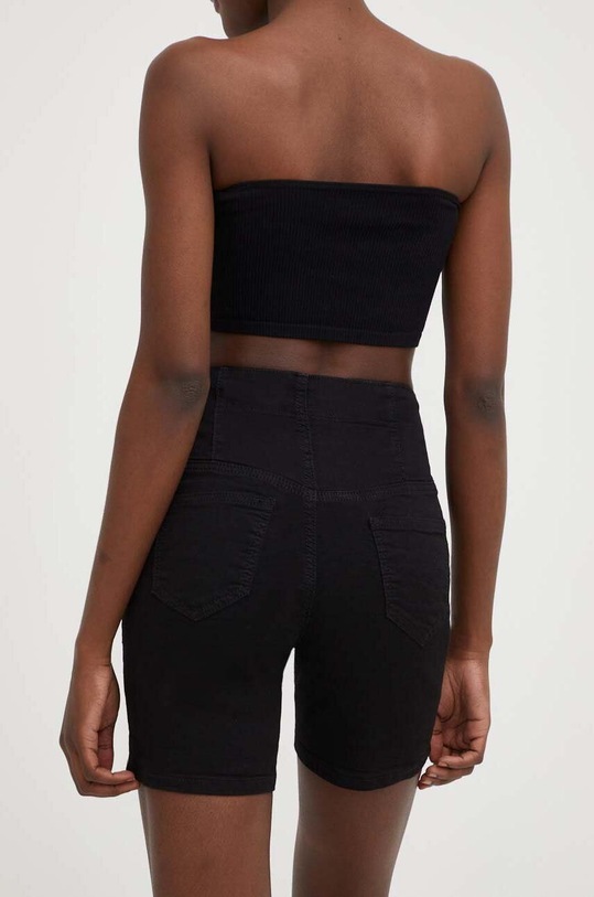 Одежда Джинсовые шорты Answear.LAB X Лимитированная коллекция SISTERHOOD s860a.1KK чёрный