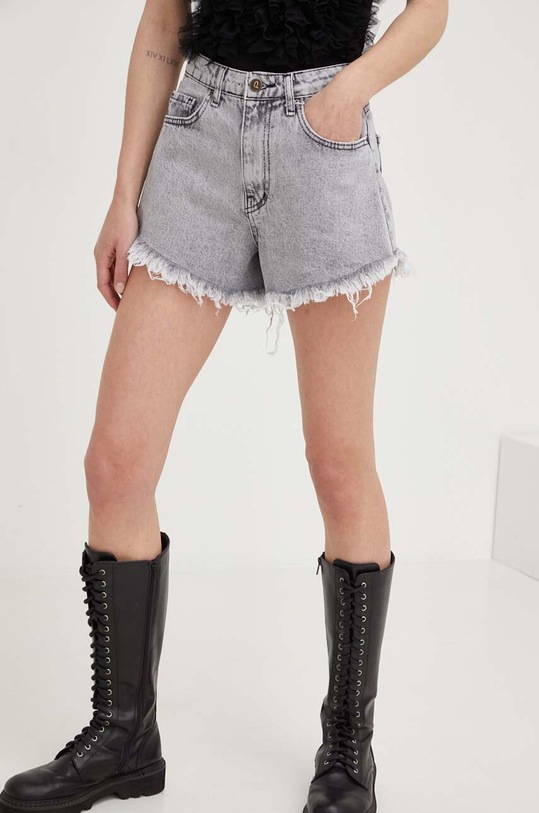 Traper kratke hlače Answear.LAB pletivo siva 8046.KK