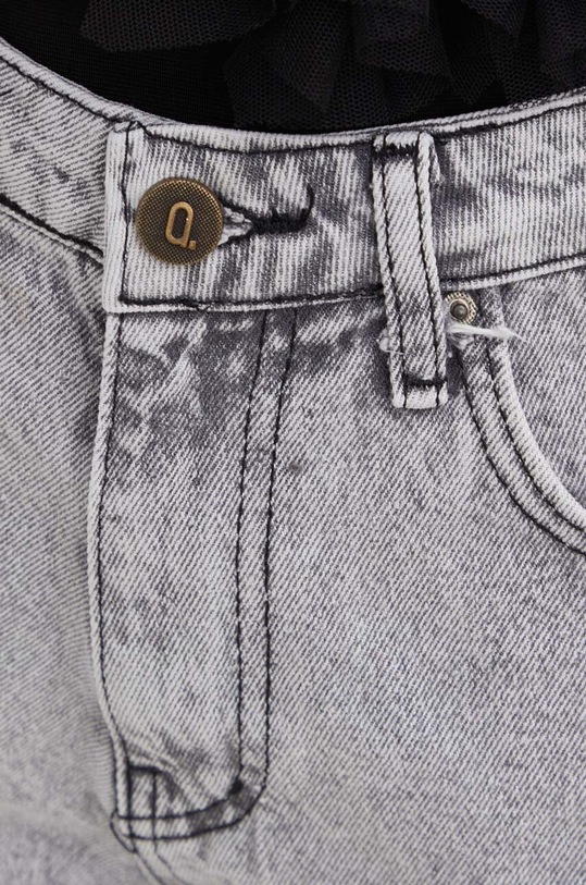 Traper kratke hlače Answear.LAB siva 8046.KK