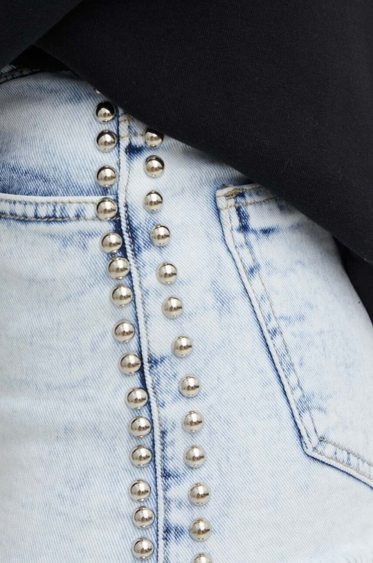 Answear Lab pantaloni scurti jeans W1537.KK albastru